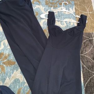 Black cup Maxi dress